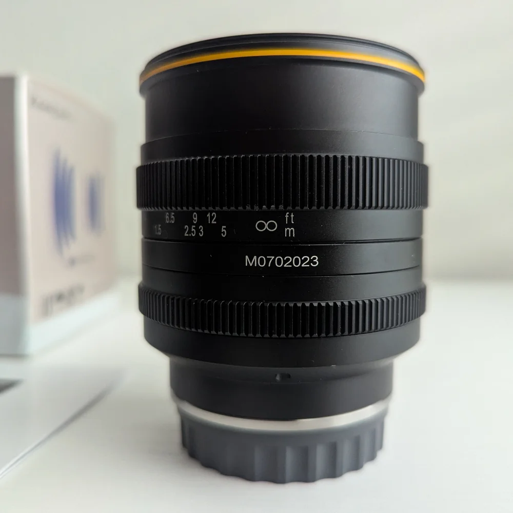 KamLan 50mm F1.1 II Lens w/ Manual Focus - Canon Mirrorless M EF-M